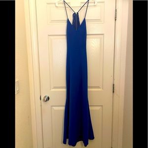 B.Darlin royal blue dress